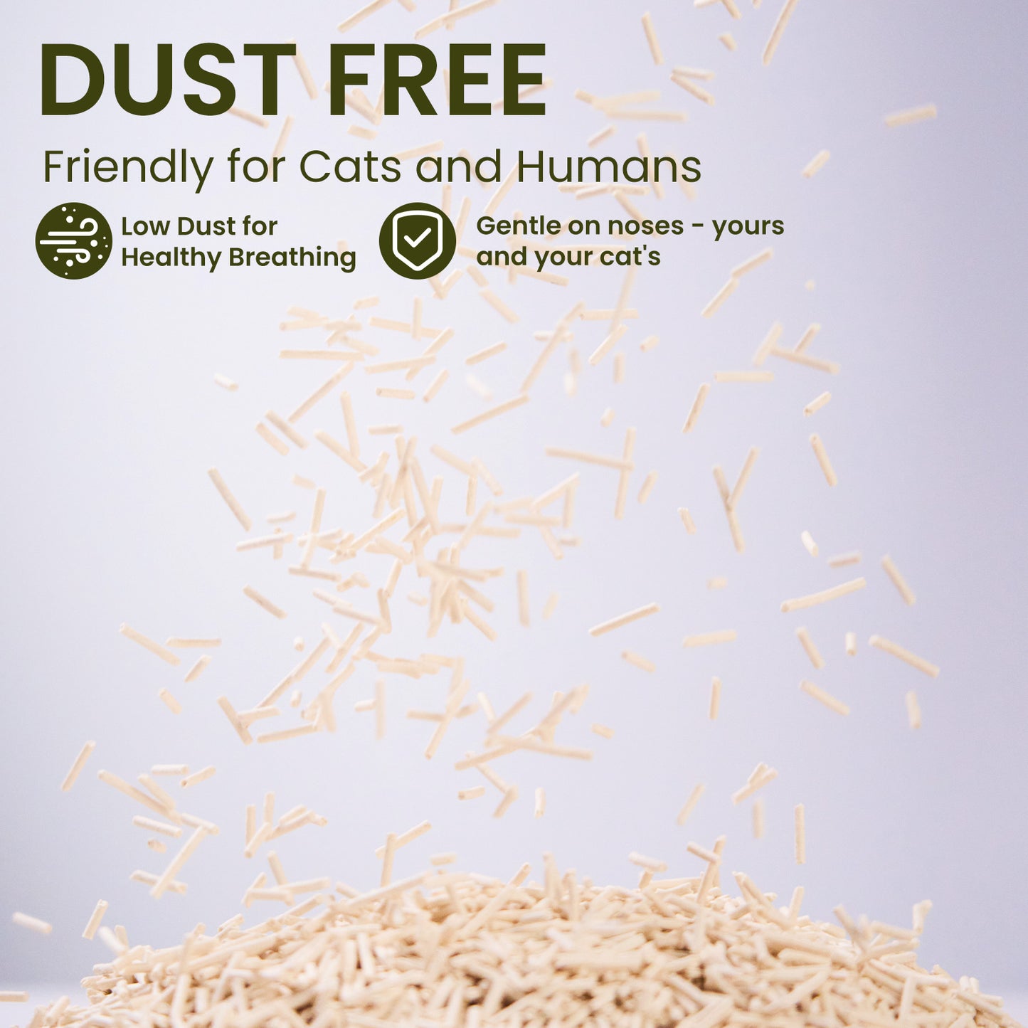 Premium Tofu Cat Litter – 3 Box – Milk Scent, Low Dust, Fast Clumping, Flushable, Eco-Friendly